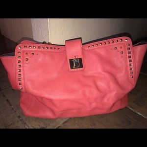 Coral Pink juicy couture handbag